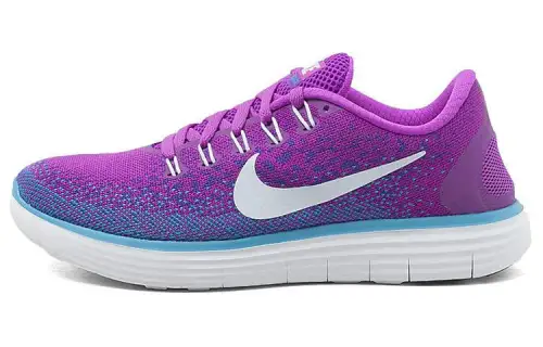 Nike Free Rn Distance Hyper Volt/Blue Tint Purple Blue Women's
