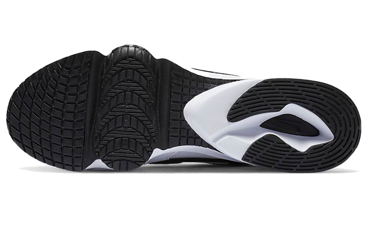 Женские кроссовки Nike Air Zoom Division (бело-черные) — фото 6
