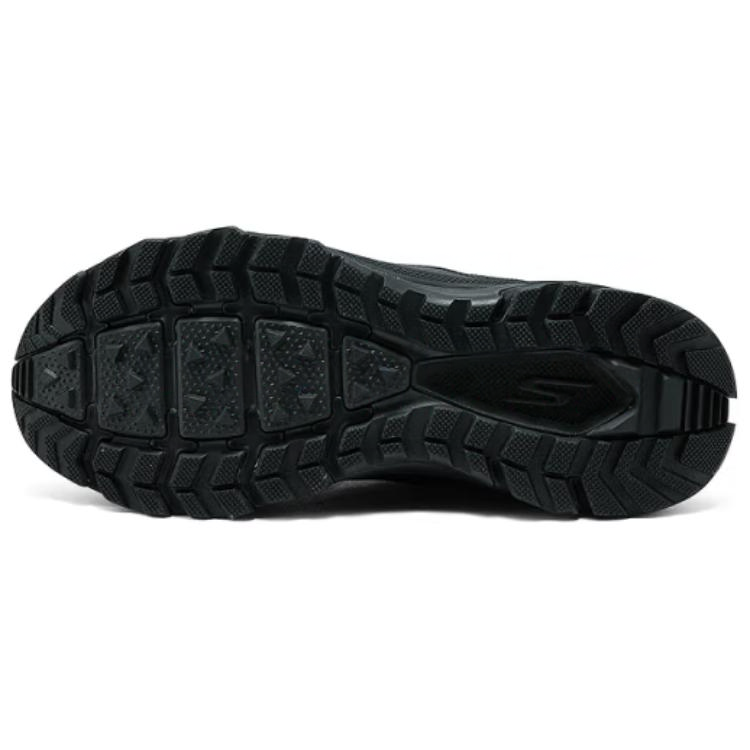 Skechers Go Run Trail Abrasion Resistant Low top Running Shoes Men’s Black Gray