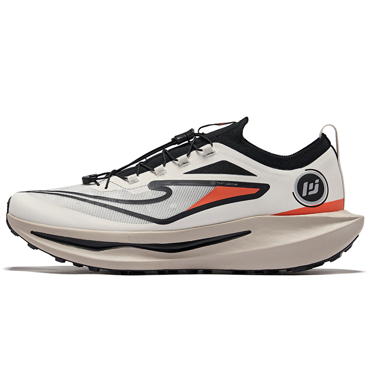 Erke Mugen PRO Running Shoes Men’s Low Top Wild Gray Jet Black