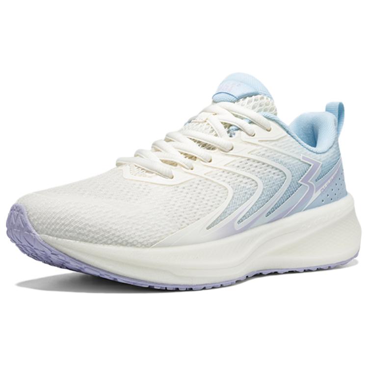 361° Slip Resistant Abrasion Resistant Low top Casual Training Sprint Running Shoes Women’s White Blue