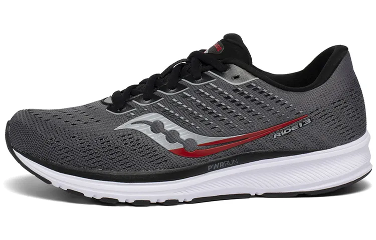 Saucony Ride 13 Low top Running Shoes Men's Carbon Black