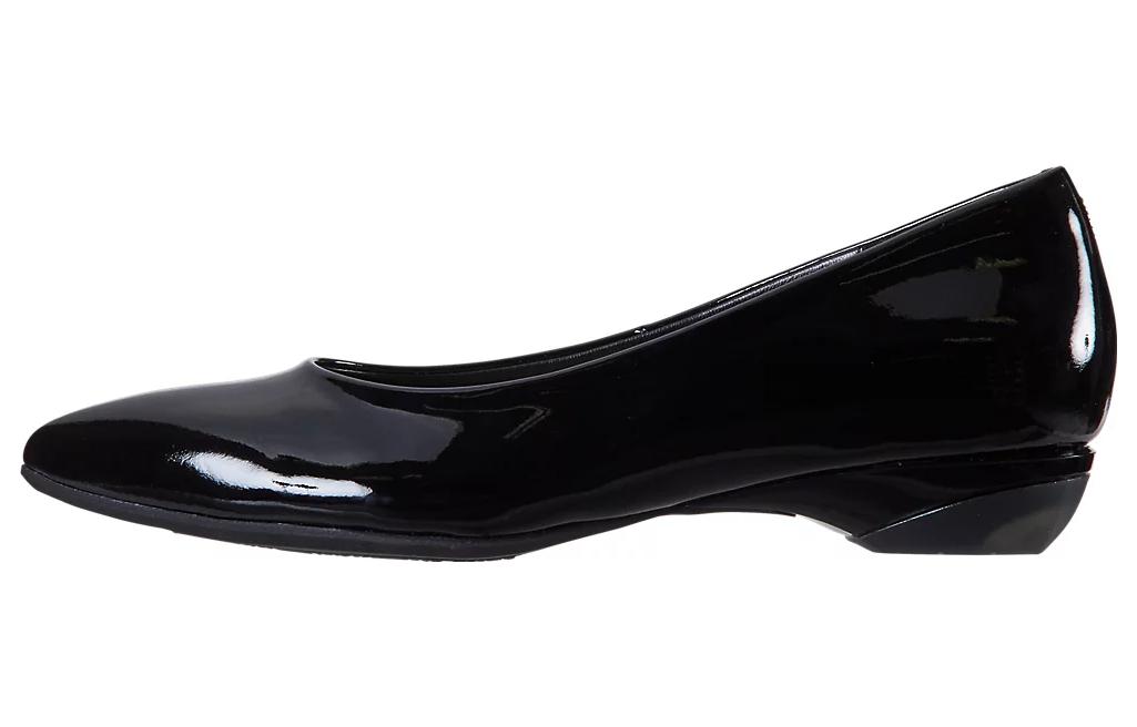 Asics Runwalk Leather Casual Shoes Women's Black