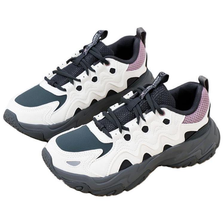 XTEP Synthetic Leather Slip Resistant Abrasion Resistant Slip Resistant Abrasion Resistant Low top Casual Running Shoes