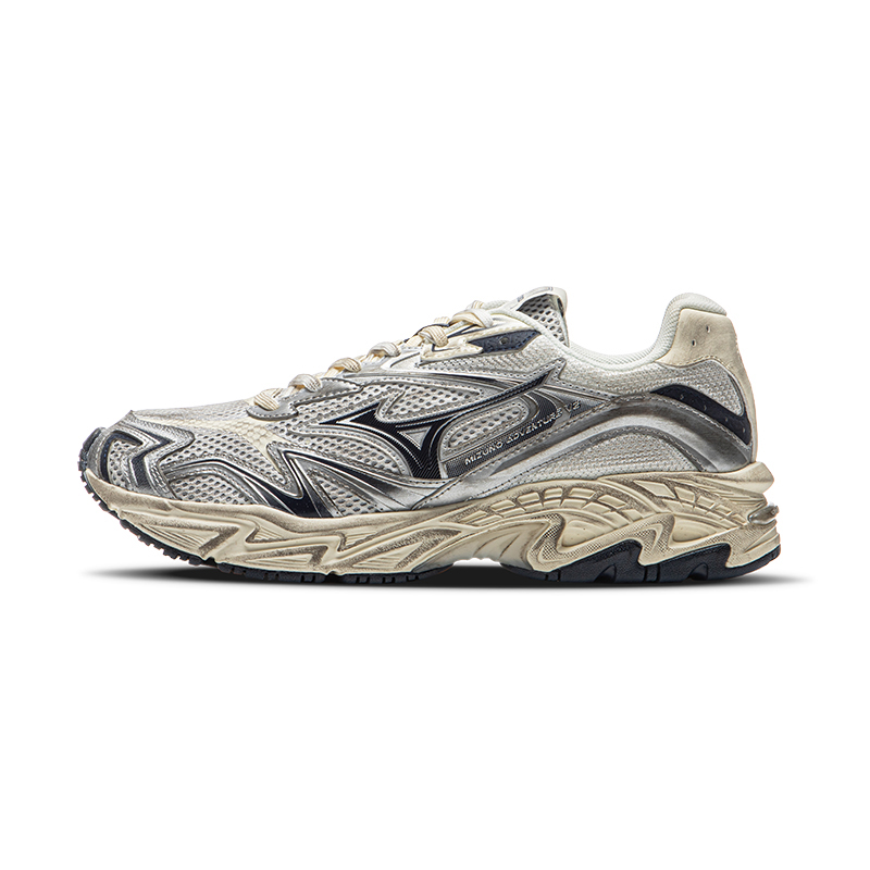 Кроссовки Mizuno Adventure V2 (серебристые)