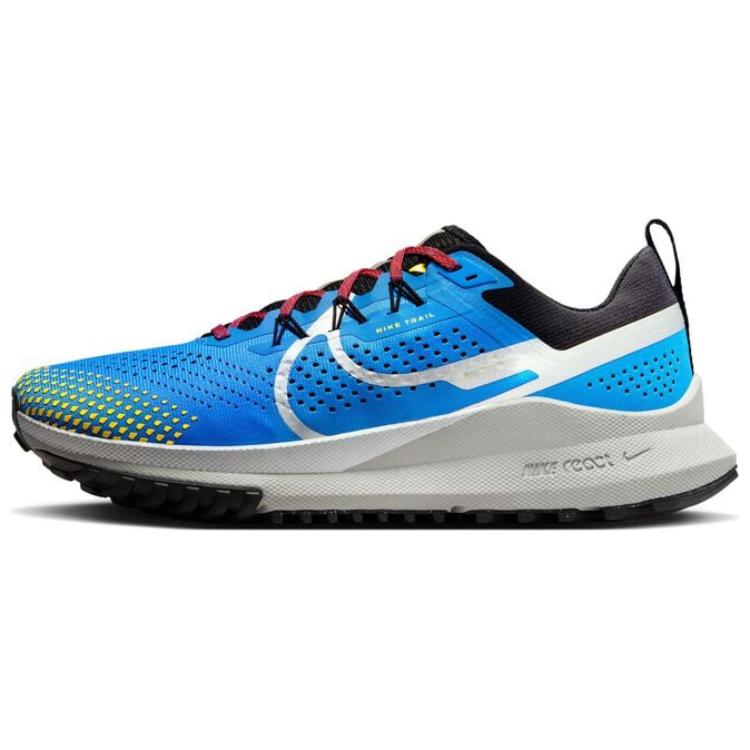Nike React Pegasus Trail 4 Light Photo Blue Yellow