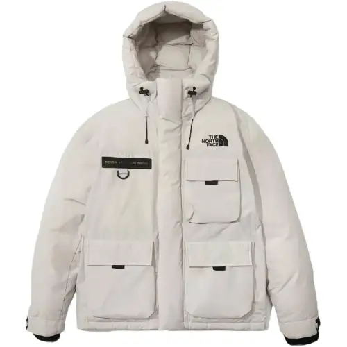 THE NORTH FACE Down Jacket Unisex White Sand