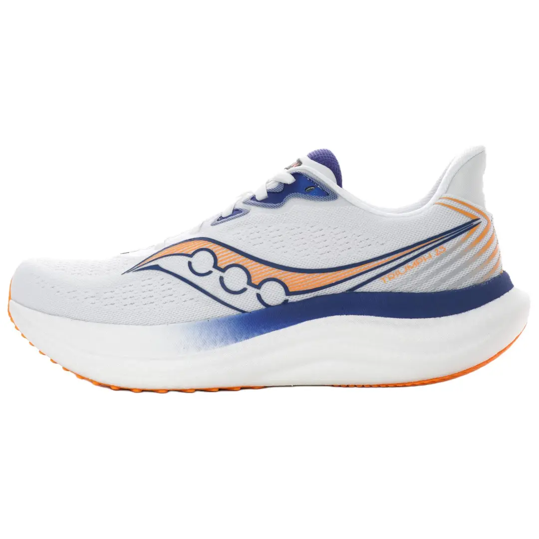 Saucony Triumph Victory 23 Low top PWRRUNPB Training Long Distance Running Sprint Running Shoes Men's White