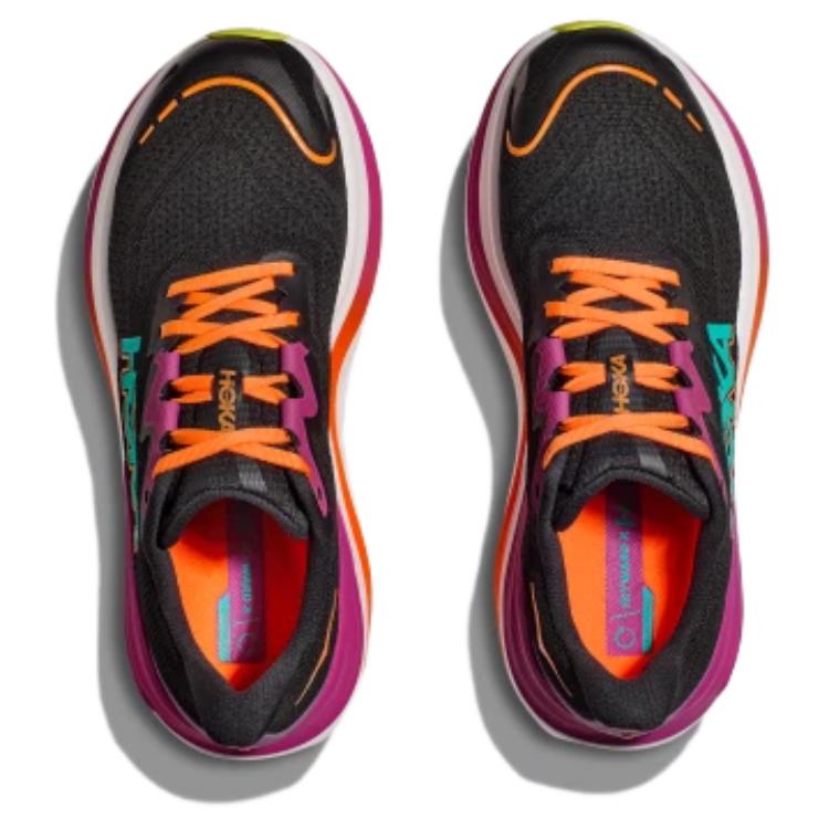 HOKA ONE ONE Skyward X Black Electric Aqua