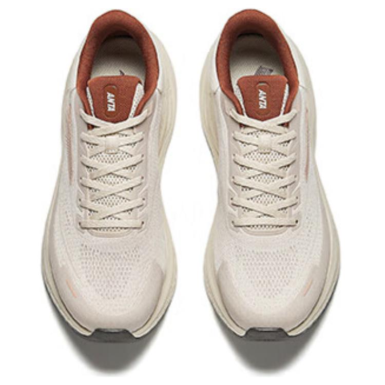 Anta Cushioning Breathable Low top Running Shoes Men’s Burgundy Red