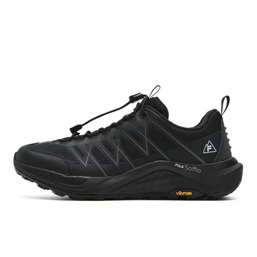 FILA WOLF 2+ Cushioning, Wear Resistant Low top Outdoor Shoes Women's Galloping Horse Black