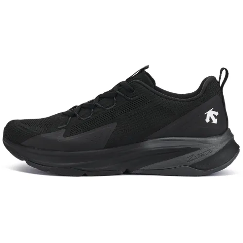 DESCENTE RUNNING Cushioning Rebound Breathable Cushioning Rebound Breathable Low top Sports Running Shoes Women's Black