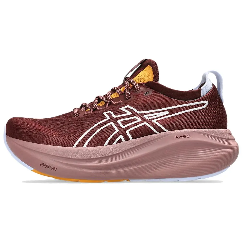 ASICS GEL Nimbus 27 FF BLAST™ PLUS OrthoLite™X 55 Running Shoes Women's Dark Red