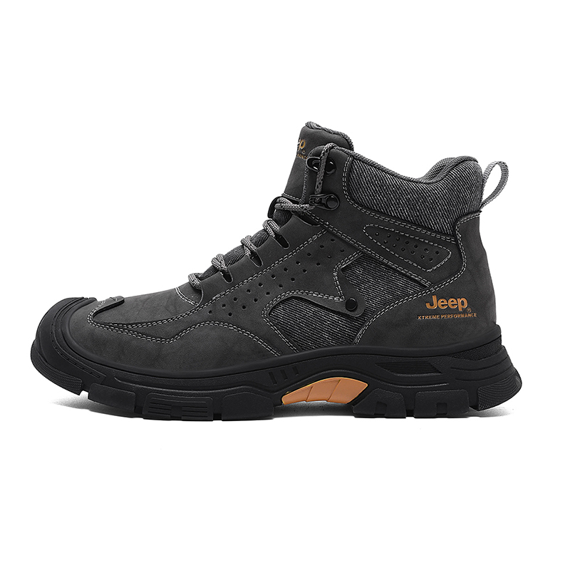Jeep High top Outdoor Shoes Men’s Gray