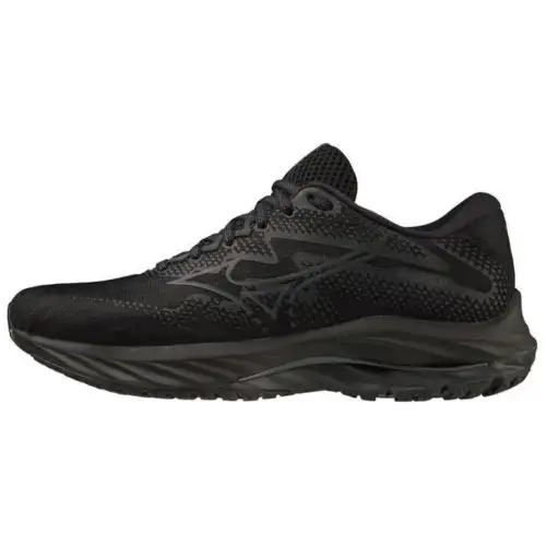 Mizuno Women's Wave Rider 27 Super Wide 'Black Ebony' Women's