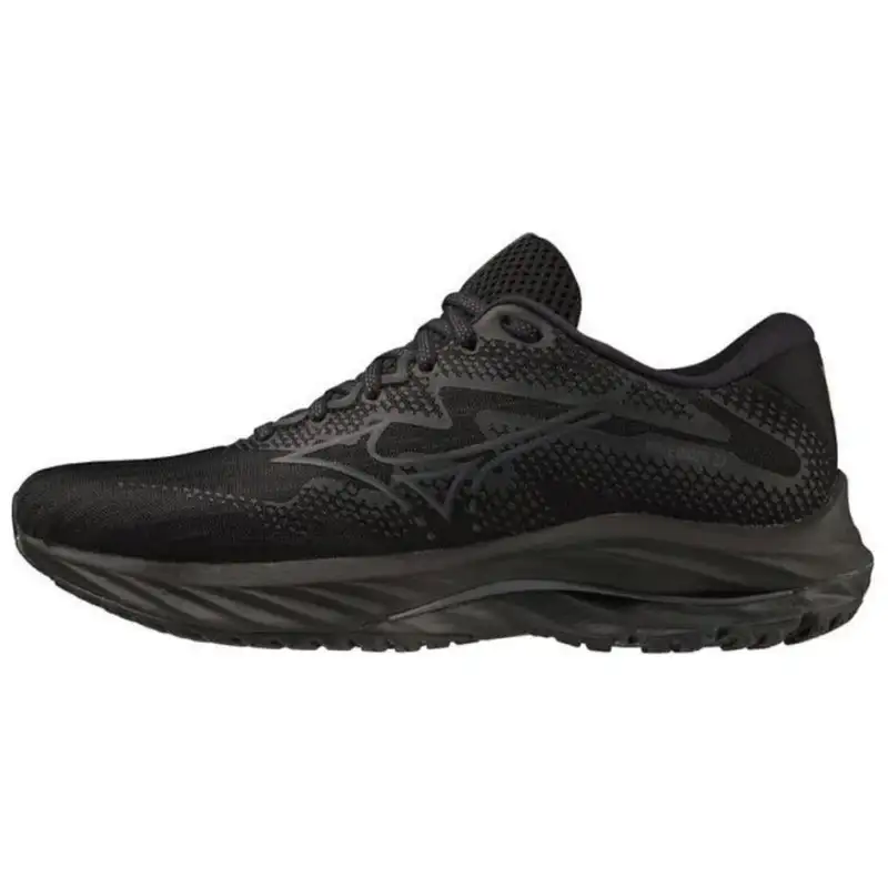 Mizuno Women's Wave Rider 27 Super Wide 'Black Ebony' Women's
