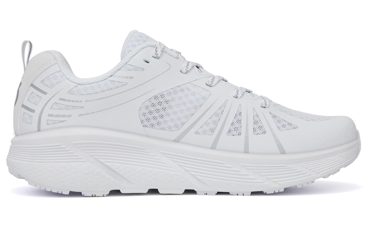 R2 REALRUN Cushioning Abrasion Resistant Lightweight Breathable Slip Resistant Low top Running Shoes Unisex Moon White