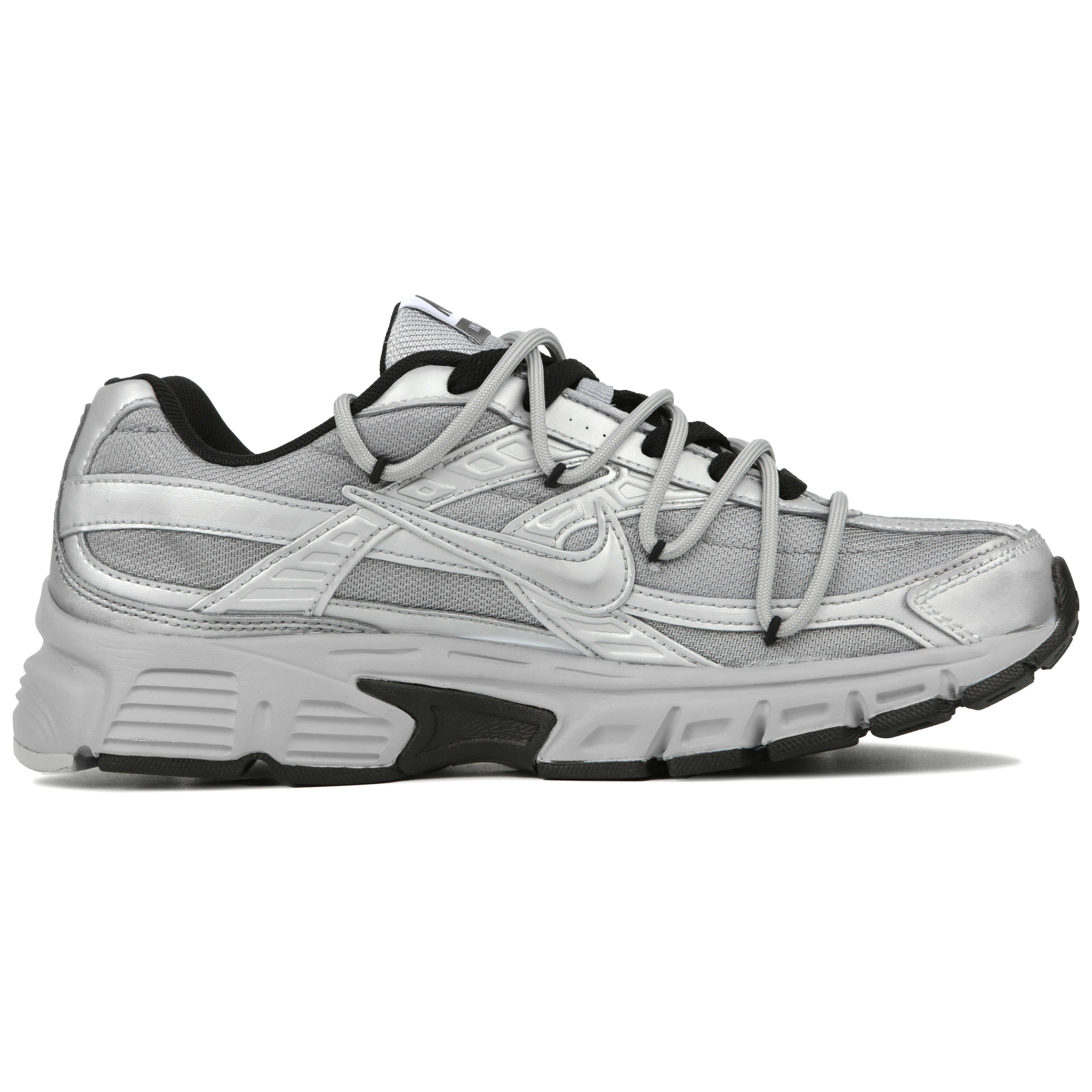 Nike Initiator Abrasion Resistant Abrasion Resistant Low top Running Shoes Unisex Silver
