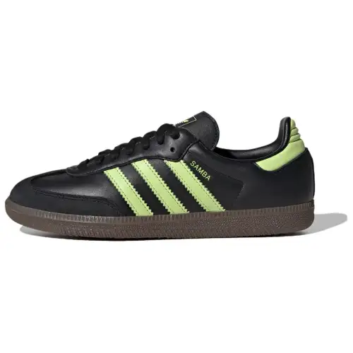 Samba Wmns Adidas Originals Og 'Black Pulse Lime Gum' Women's