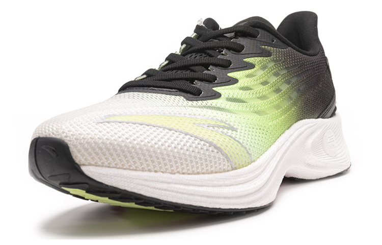 Anta MACH 2.0 Fabric Cushioning Slip Resistant Abrasion Resistant Breathable Low top Running Shoes Men’s