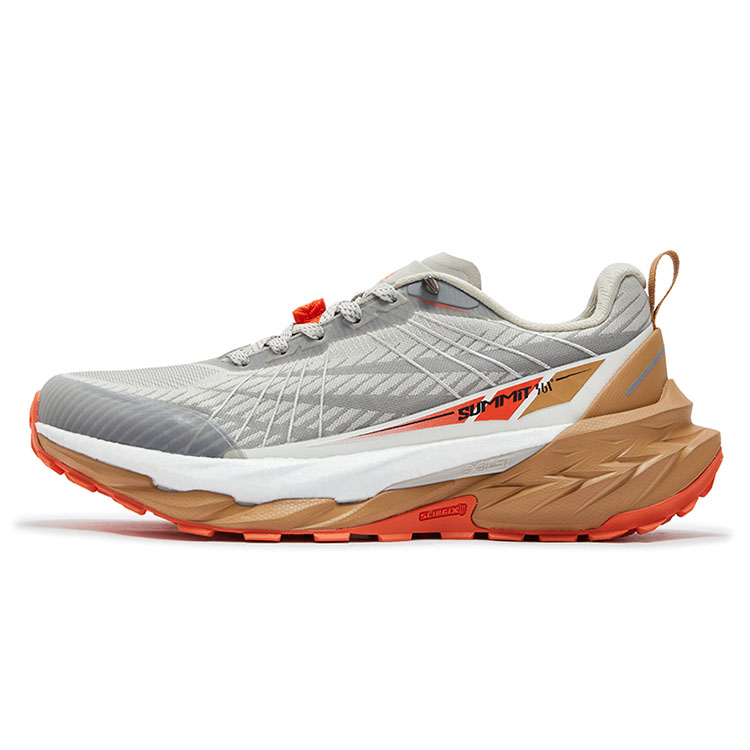 361° Yushan Pro Low top Casual Running Shoes Men’s Zinc Iron Gray
