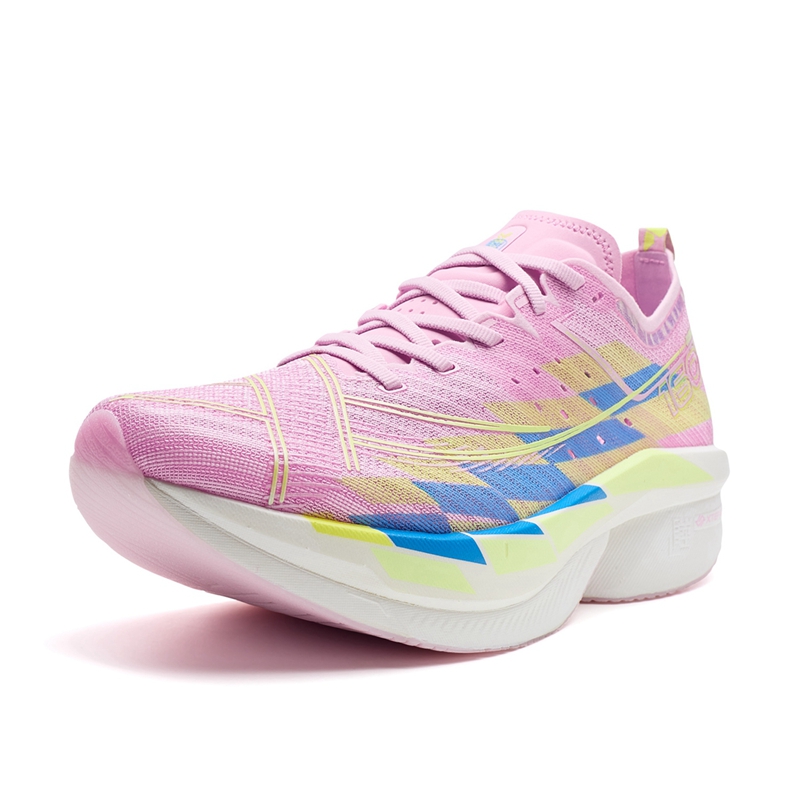 XTEP 160X 6.5PRO Running Shoes Women’s Low Top Orchid Purple/Electric Pink Green