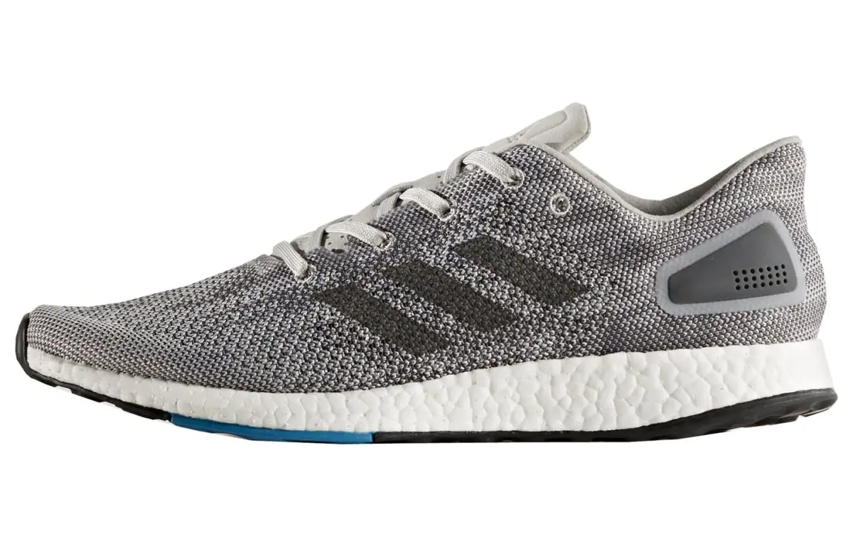Adidas Pureboost Dpr Slip Resistant Lightweight Non slip Lightweight Low top Casual Running Shoes Men's Gray Black
