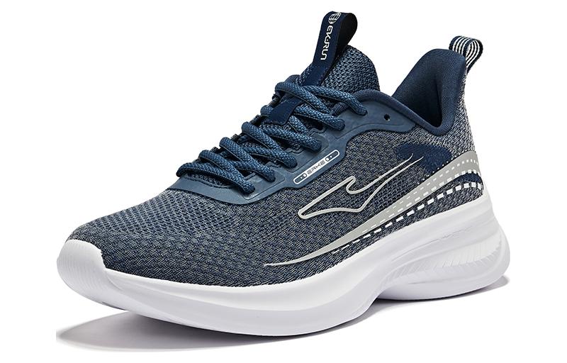 Erke Cushioning Rebound Low top Running Shoes Men’s Blue Silver