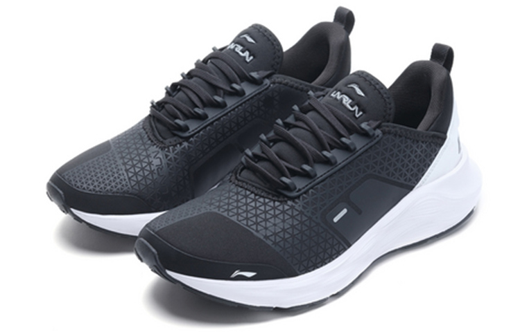 Li Ning Cloud 6 Cushioning Low top Running Shoes Women’s Black White
