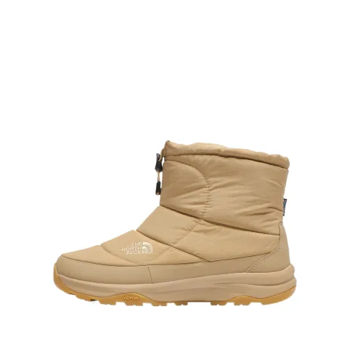 THE NORTH FACE Nuptse Ankle Boots Unisex Light Umber