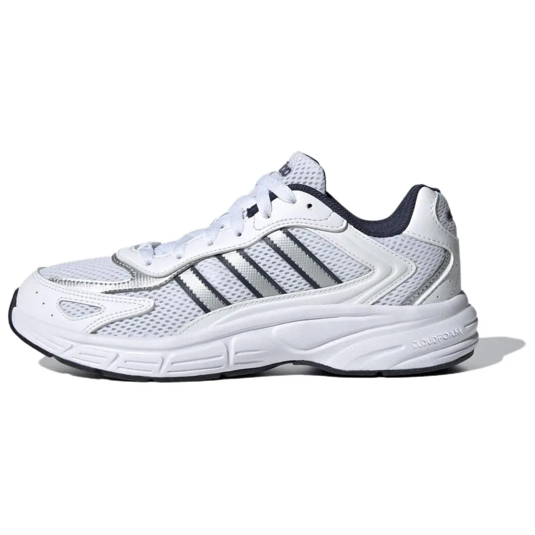 Adidas ECLYPTIX 2000 Low top Casual Running Shoes Women's White Silver