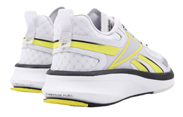 Кроссовки Reebok Fusium Run 20 (бело-желтые) — Белыйжёлтый — фото 4