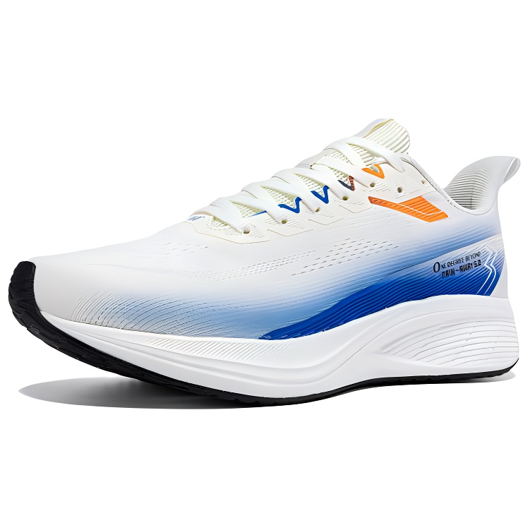 361° Slip Resistant Abrasion Resistant Low top Running Shoes Men’s White Blue