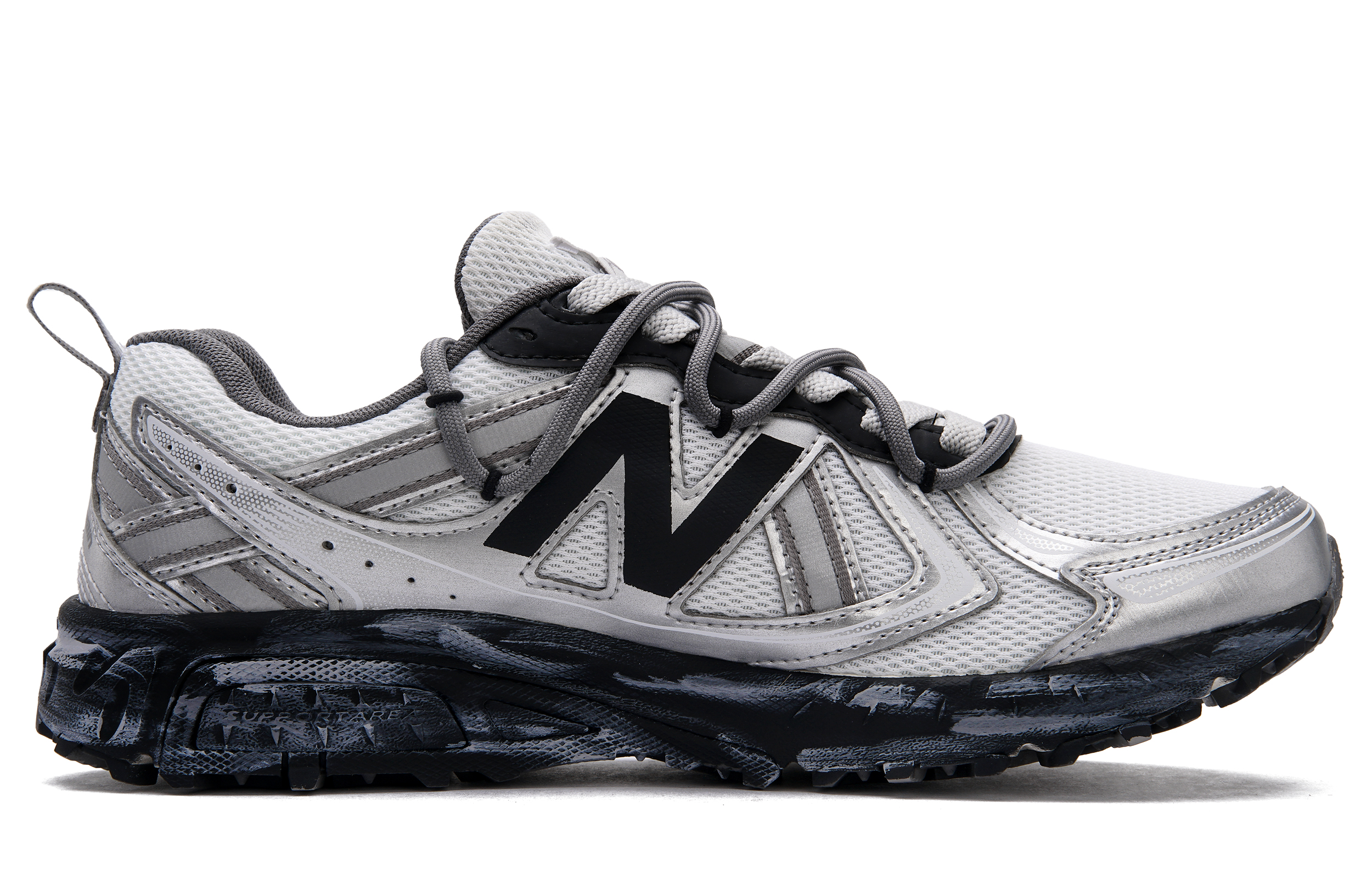 New Balance NB 410 Abrasion Resistant Low top Running Shoes Unisex Silver