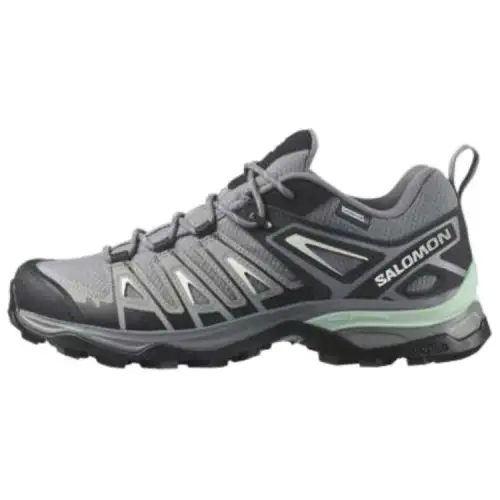 SALOMON X Ultra Pioneer Comfortable Slip Resistant Slip Resistant Low top Outdoor Shoes Women's Gray Black