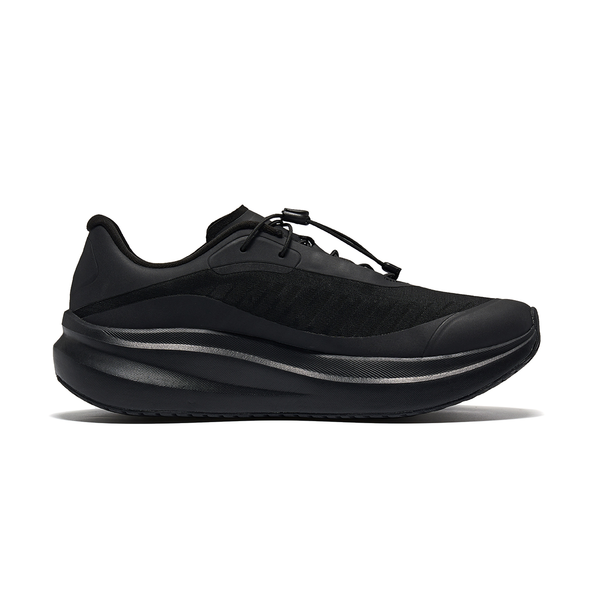 Saucony Shift Flow Lingxun 2 Abrasion Resistant Abrasion Resistant Low top Casual Running Shoes Unisex Black