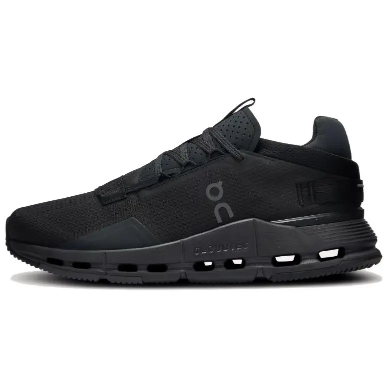 On Cloudnova 2 Soft And Comfortable Breathable Low top Casual City Commuting Running Shoes Men's Black
