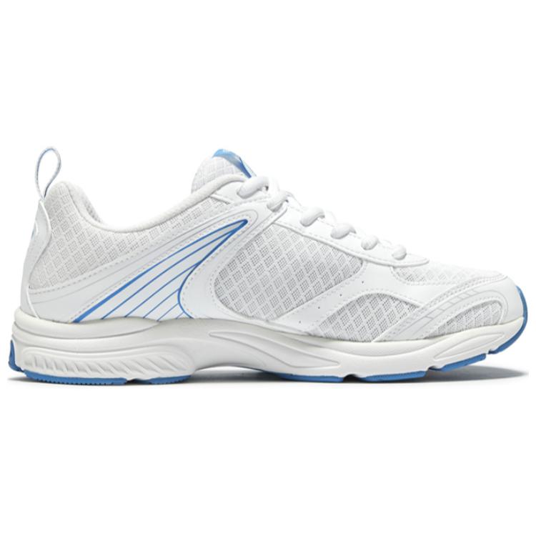 QIAODAN Abrasion Resistant Abrasion Resistant Low top Running Shoes Men’s White Blue