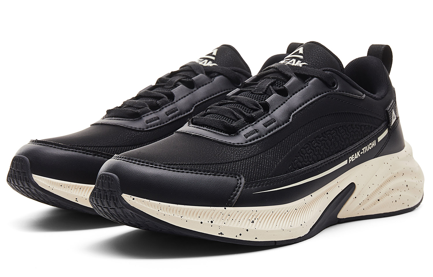 PEAK Cushioning Coverage Rebound Abrasion Resistant Breathable Slip Resistant Low top Running Shoes Men’s