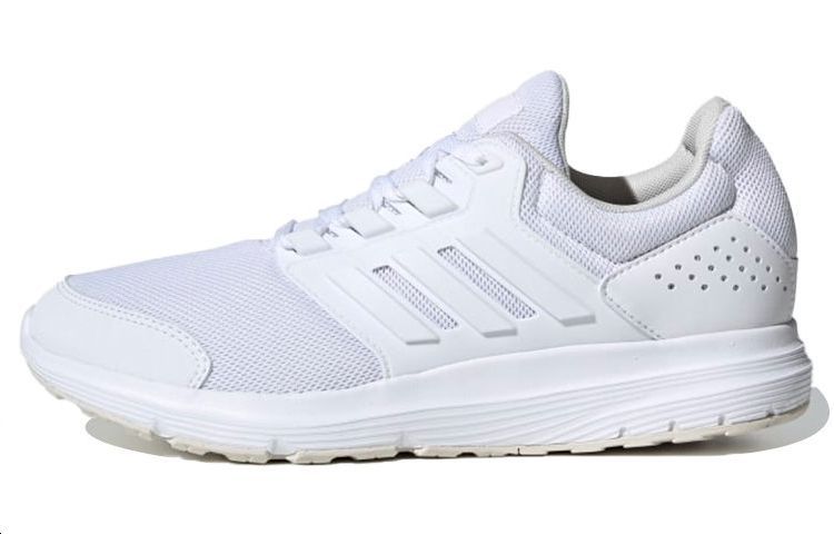Женские кроссовки adidas Galaxy 4 (бело-серебристые)