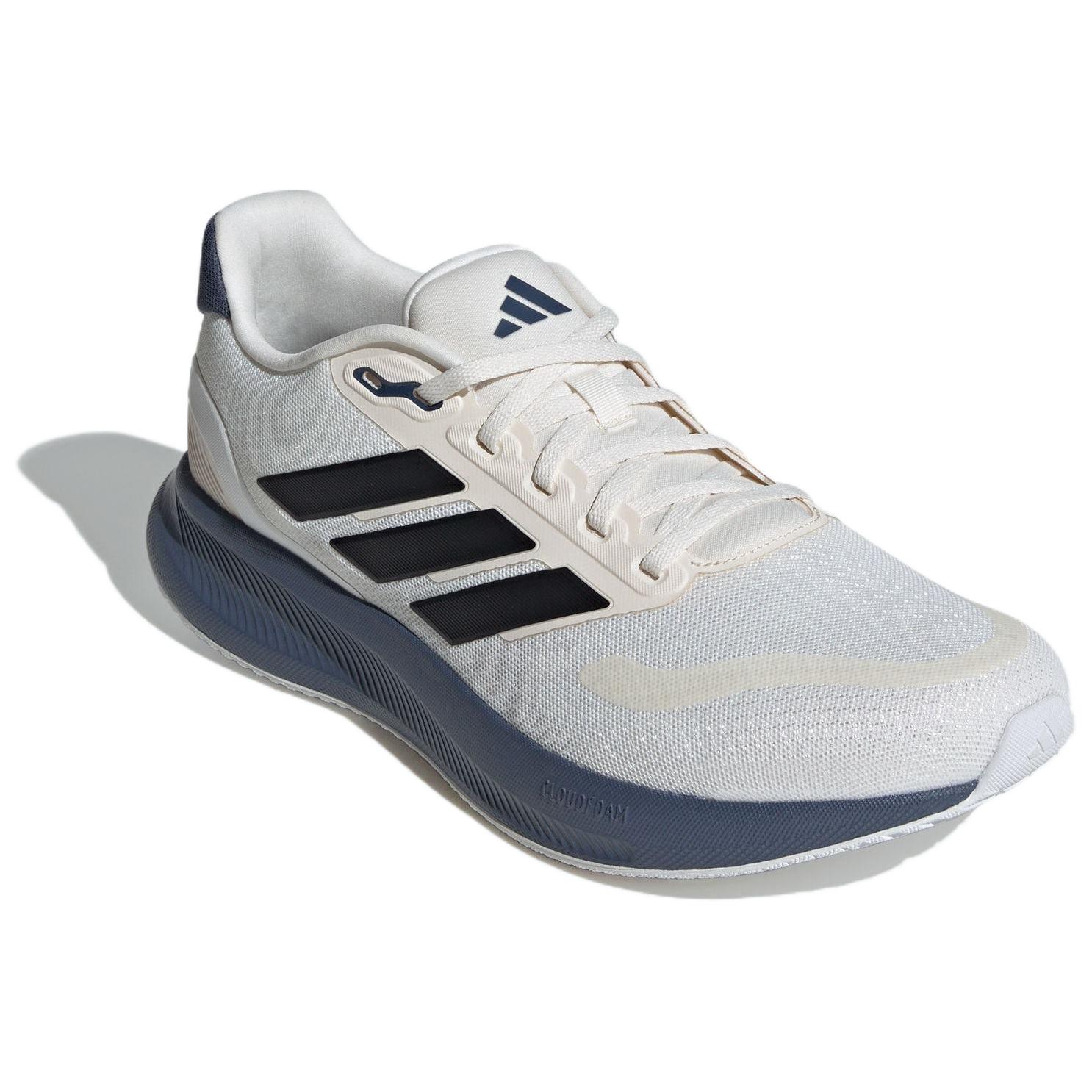 Adidas Runfalcon 5.0 Slip Resistant Abrasion Resistant Low top Running Shoes Men’s White