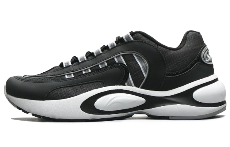 Li Ning Running Shoes Unisex Low Top Black/White