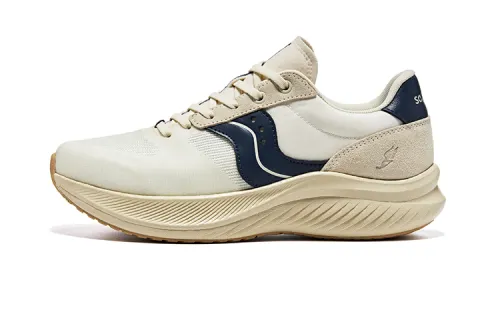 Saucony Slay Icon Speed Low top Running Shoes Unisex Beige Blue