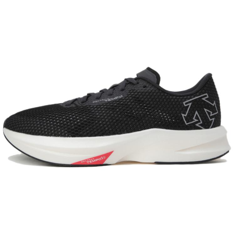 DESCENTE DELTA Slip Resistant Abrasion Resistant Slip Resistant Abrasion Resistant Low top Running Shoes Unisex Black