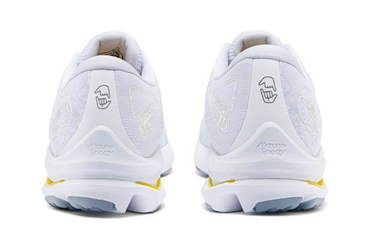 Mizuno Wave Rider 25 'White Yellow'