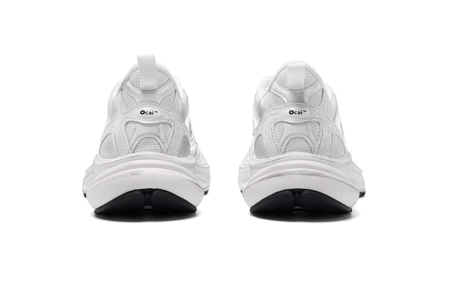 Ocai Disk Runtech Mesh Low top Running Shoes Unisex White