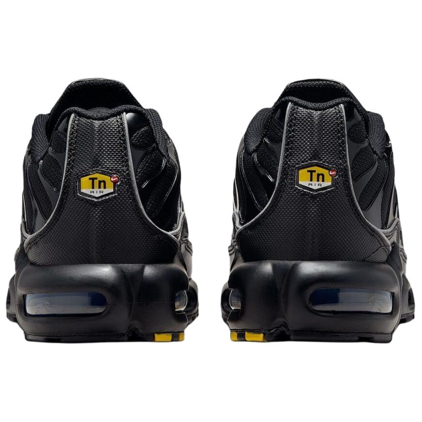 Nike Air Max Plus Support Running Shoes Unisex Black White