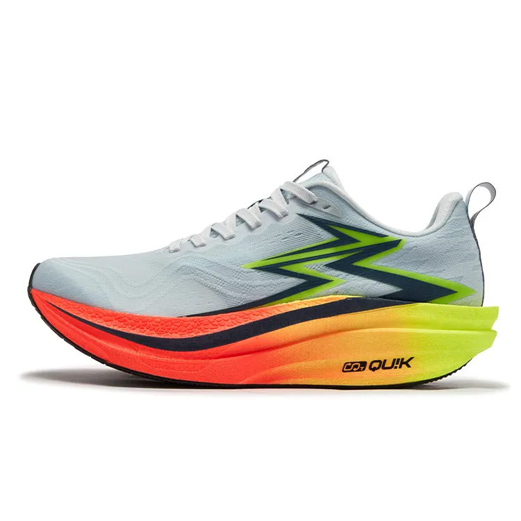 361° Flame 4 MIX Low top Carbon Plate Training Long Distance Running Racing Running Shoes Unisex Blue Orange Red