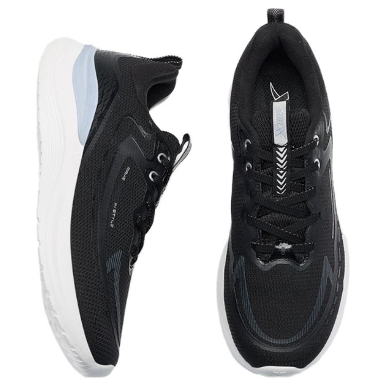 XTEP Cushioning Slip Resistant Low top Casual Running Shoes Women’s Black