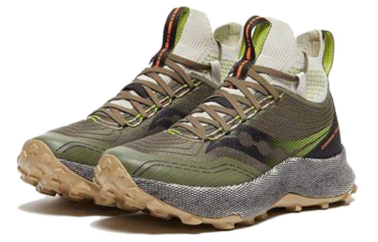 Saucony Endorphin Trail Mid Olive Black